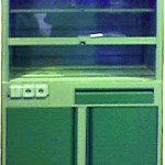 Шкаф металлический с вытяжным устройством ТЕ-1-3-020.00
