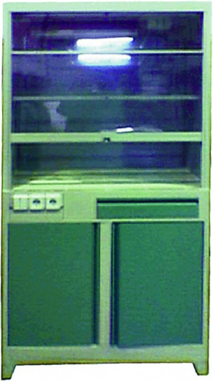 Шкаф металлический с вытяжным устройством ТЕ-1-3-020.00